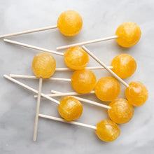 Load image into Gallery viewer, Large Lollies: Sour Lemon Lollipop Candy

