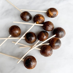 Large Lollies: Gingerbread Lollipop Candy